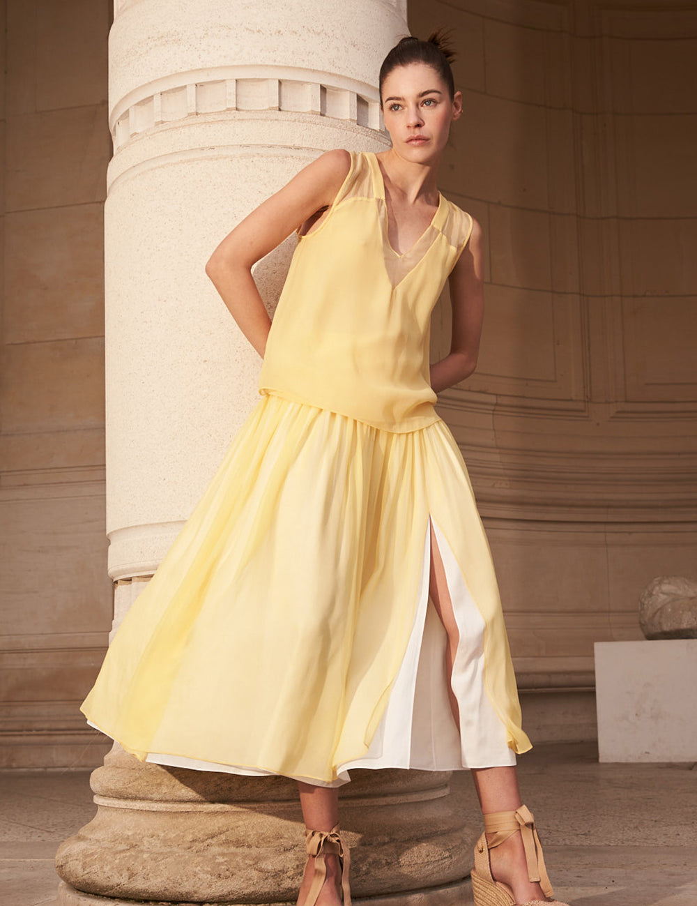 POUSSIN LONG SKIRT
