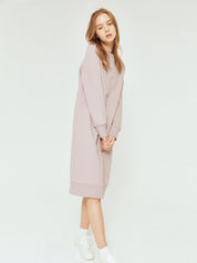 CIEL CREW-NECK SWEATER DRESS