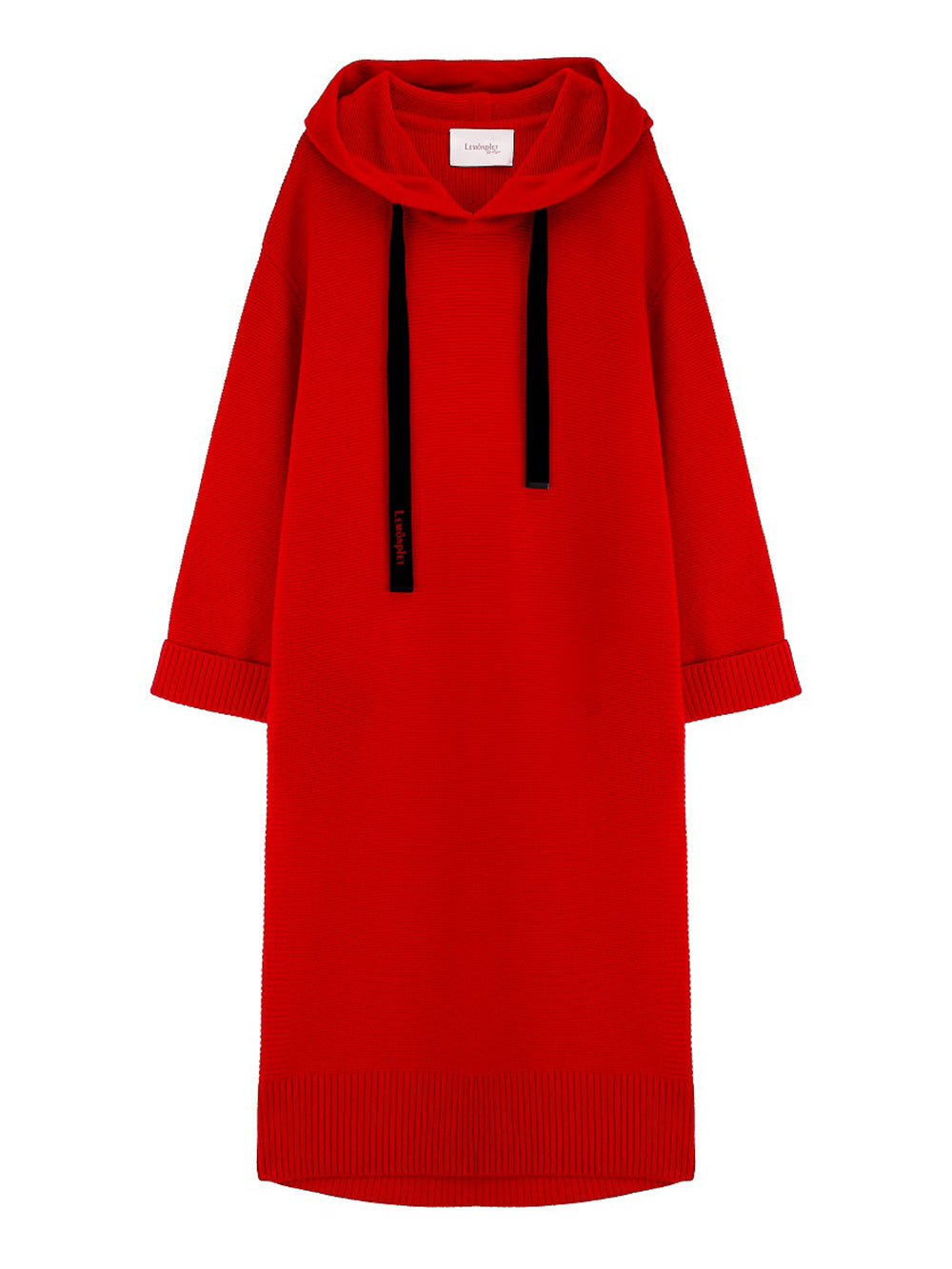 KNIT AKA HOODED DRESS