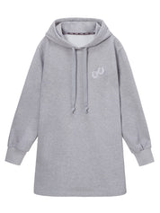 [REFURB] UNDI PRINT HOODED SWEATDRESS