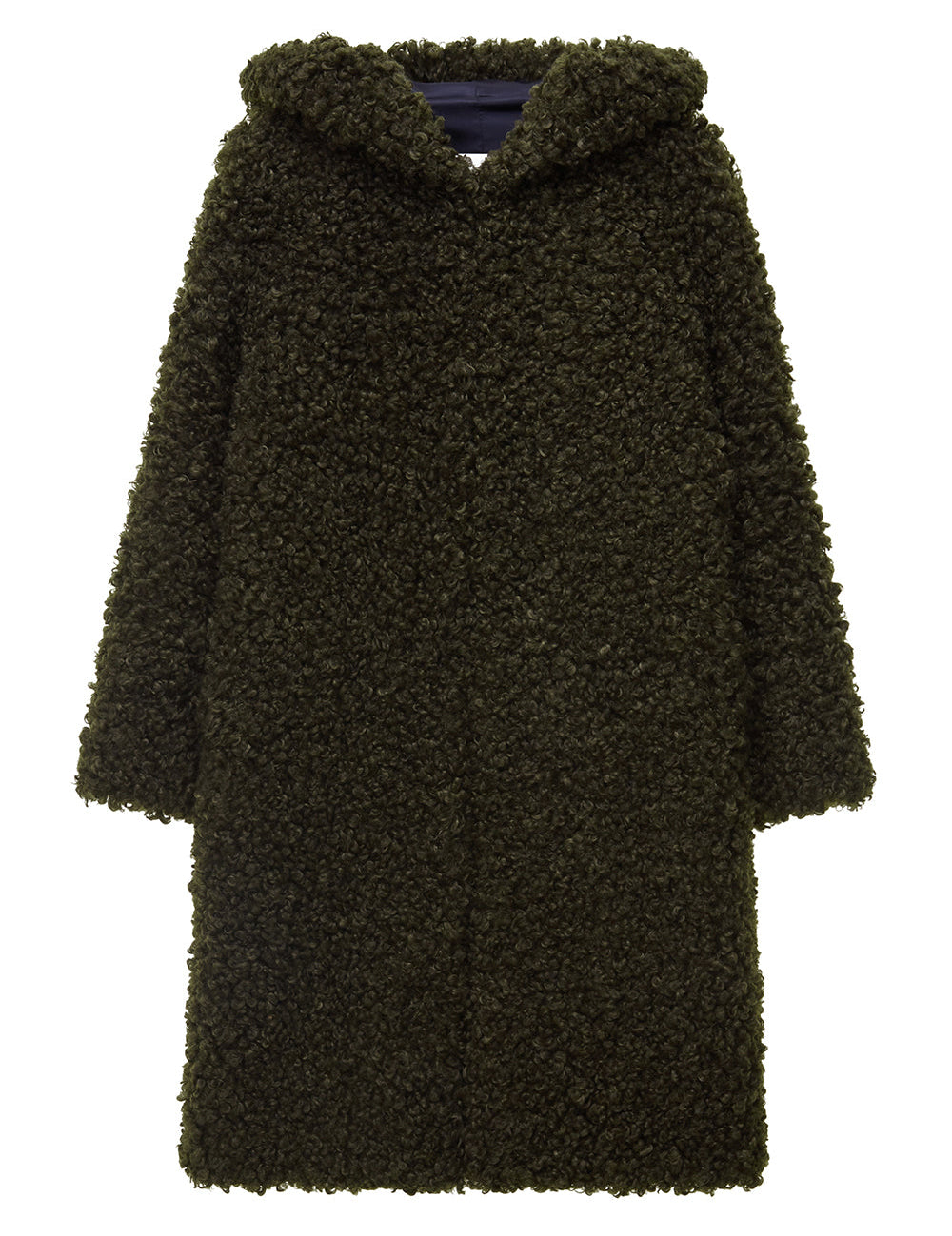 [REFURB] FAUX FUR EVER LONG HOODED COAT