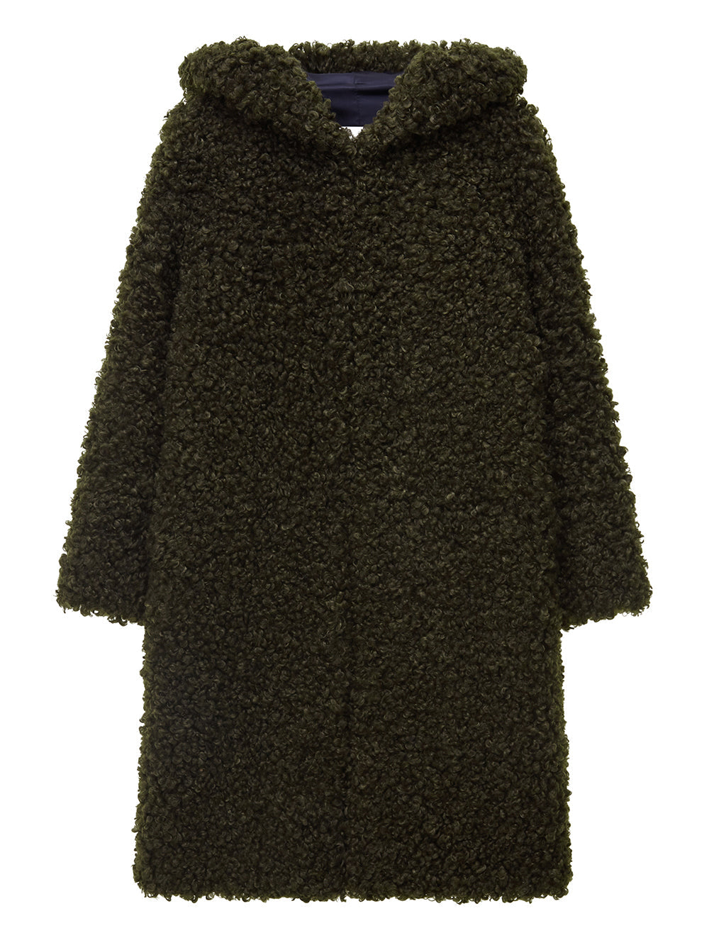 [REFURB] FAUX FUR EVER LONG HOODED COAT