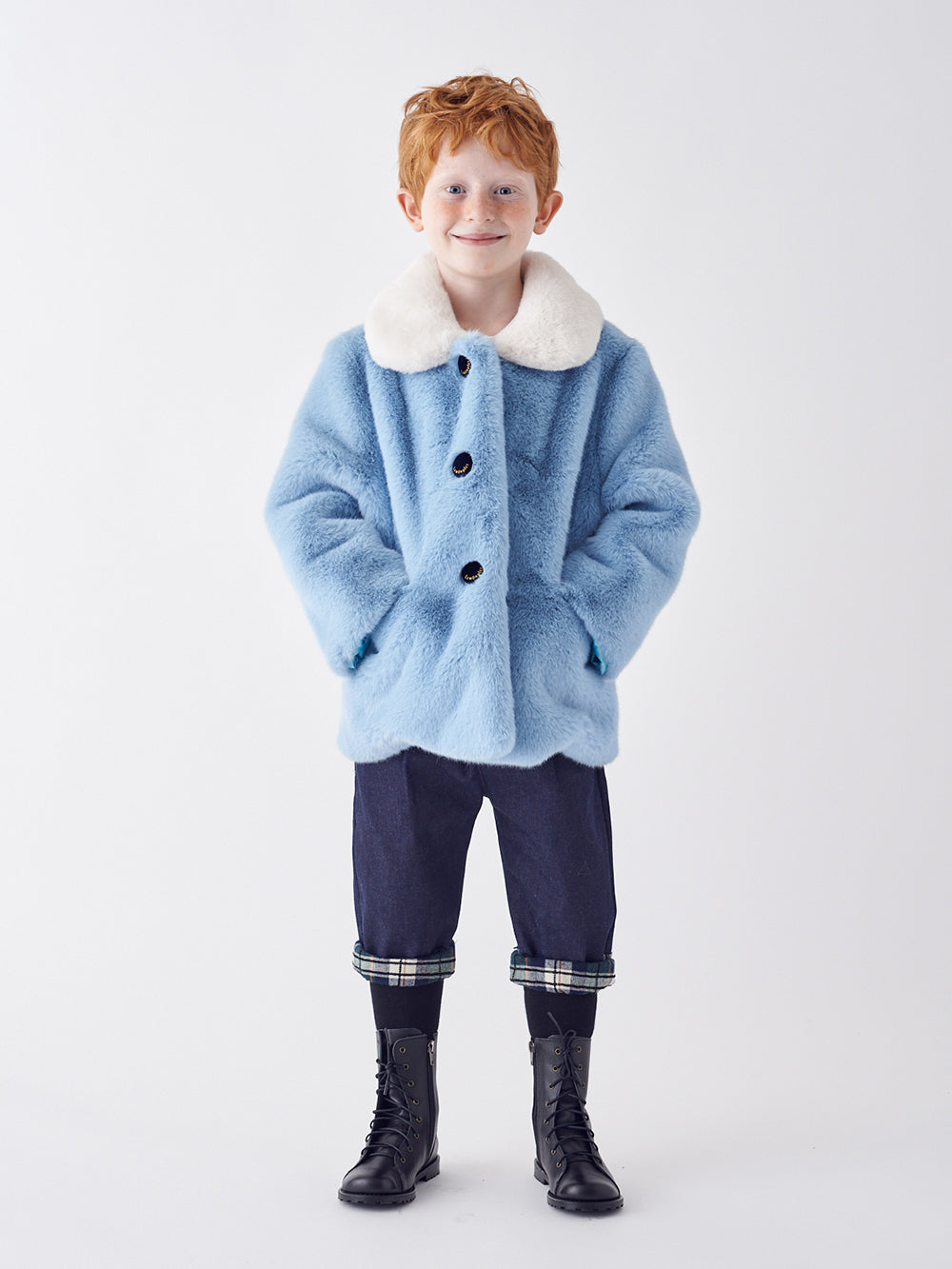 KIDS FAUX FUR KAI JACKET