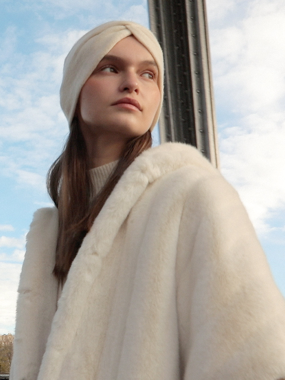 ジャケット・アウター Lemonplet FAUX FUR HE-A HOODED PONCHO FAUX FUR HE-A HOODED PONCHO – Lemönplet