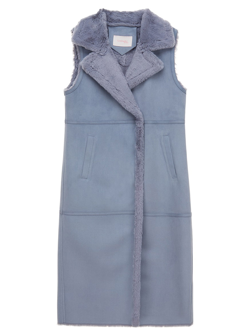 [REFURB] FAUX FUR LOMPER LONG VEST