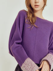 [REFURB] KNIT POBI BUTTERFLY SLEEVE SWEAT