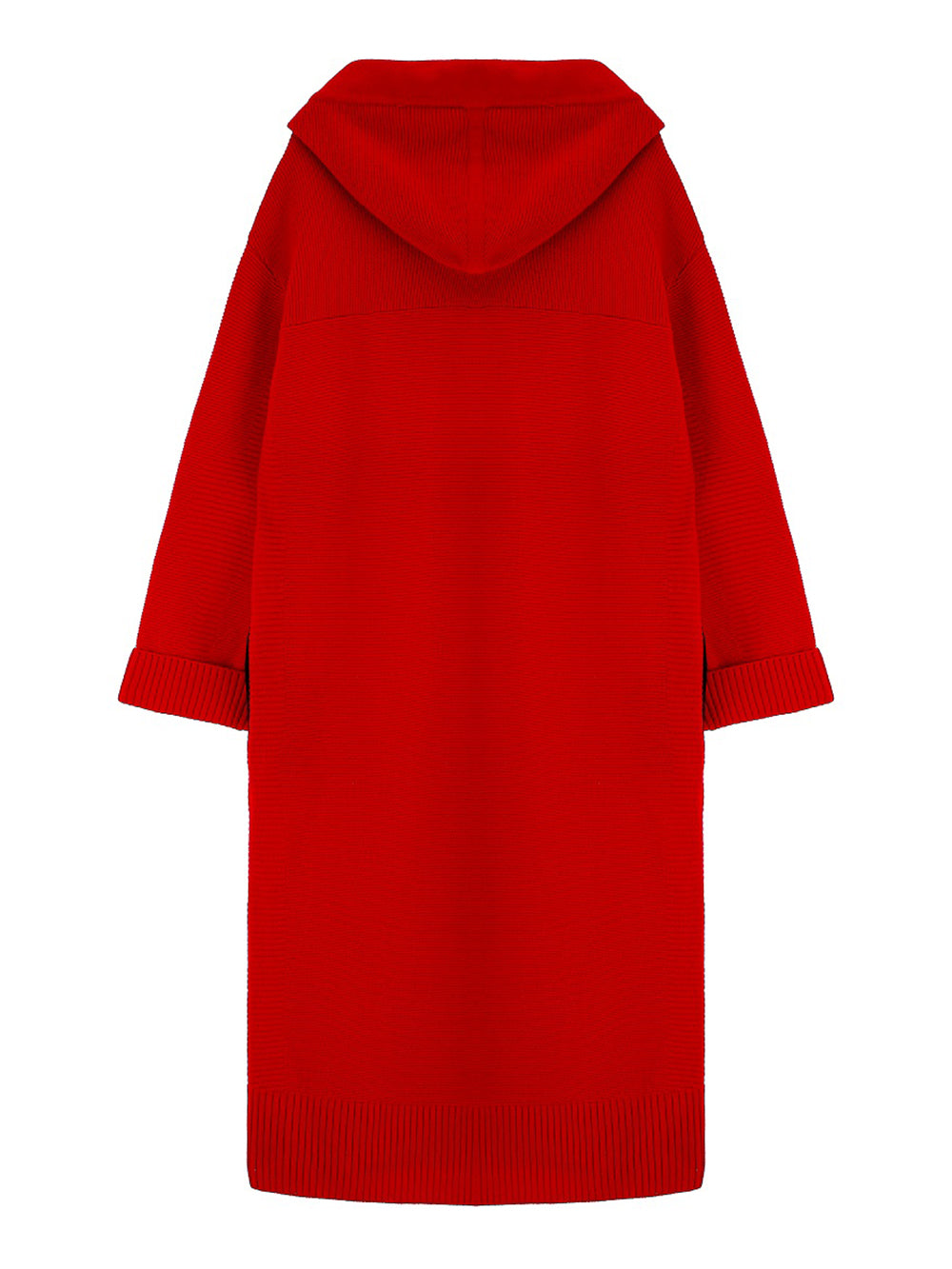 KNIT AKA HOODED DRESS