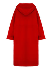 KNIT AKA HOODED DRESS