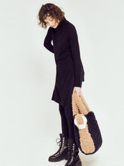 FAUX FUR PHRYNE ECO BAG