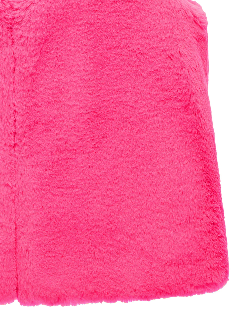 FAUX FUR MORI V-NECK VEST