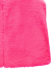 FAUX FUR MORI V-NECK VEST