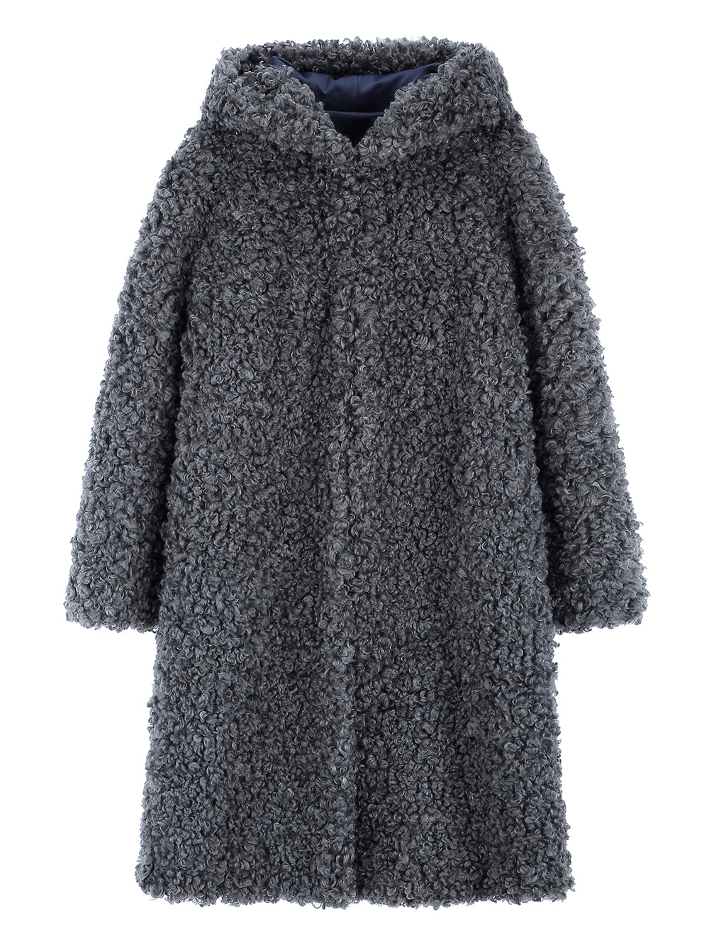 FAUX FUR EVER LONG HOODED COAT – Lemönplet