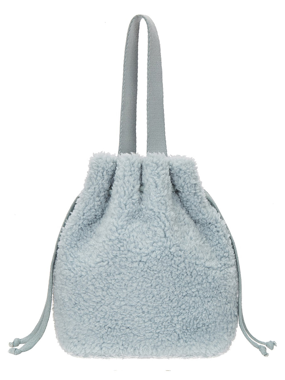 FAUX FUR BÉNÉ BUCKET BAG