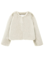 FAUX FUR BIEN SHORT JACKET