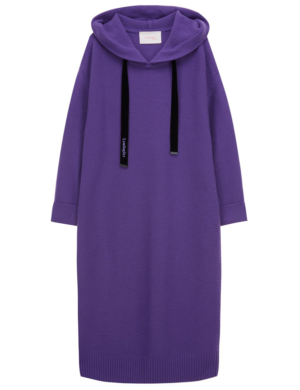 KNIT AKA HOODED DRESS