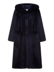 [REFURB] FAUX FUR LAON HOODED MAXI COAT