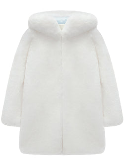 FAUX FUR CUPID COAT