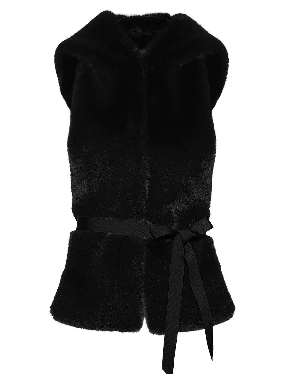 [REFURB] FAUX FUR HORI HOODED SCARF