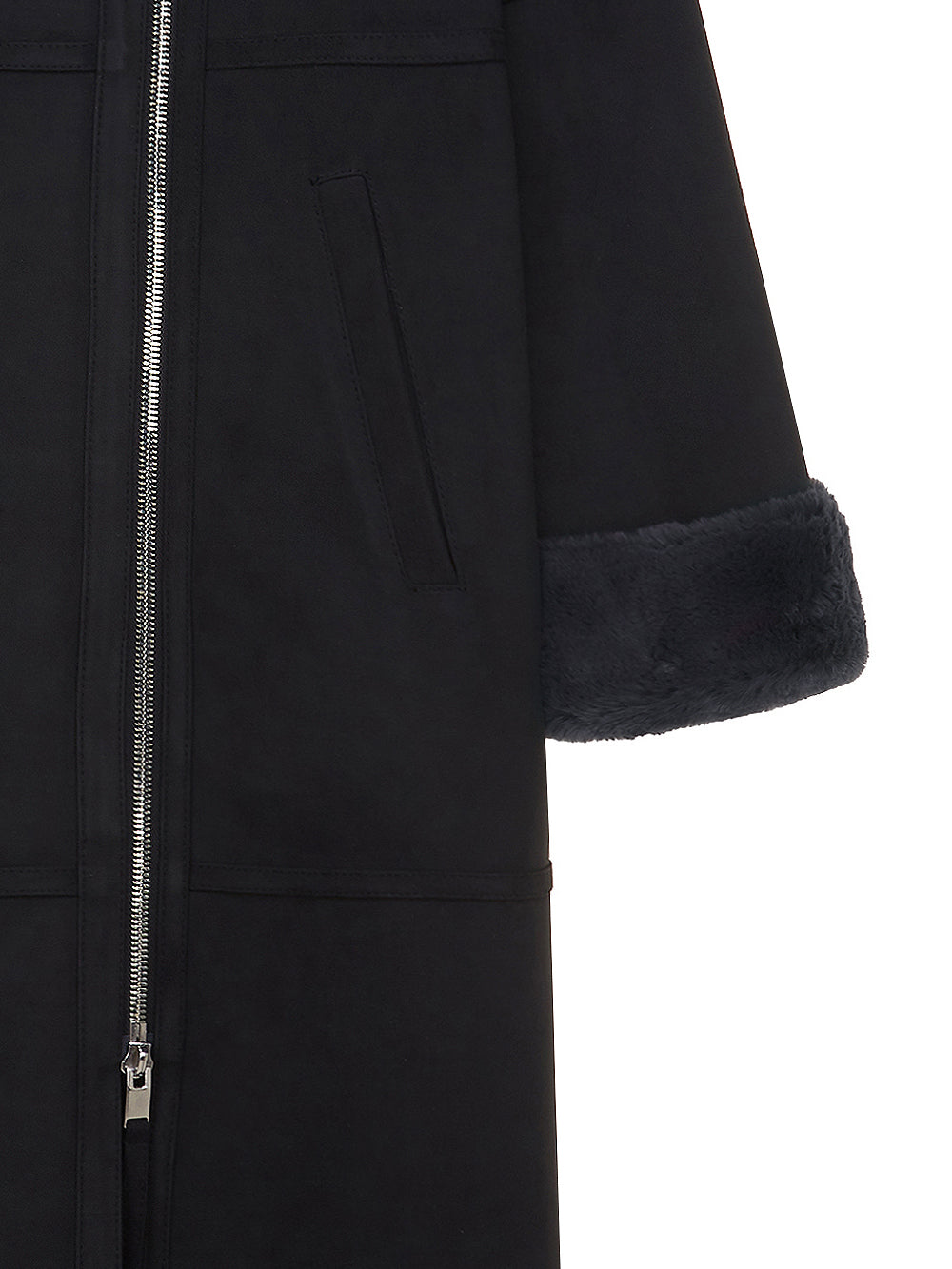 FAUX FUR LOMPER COAT