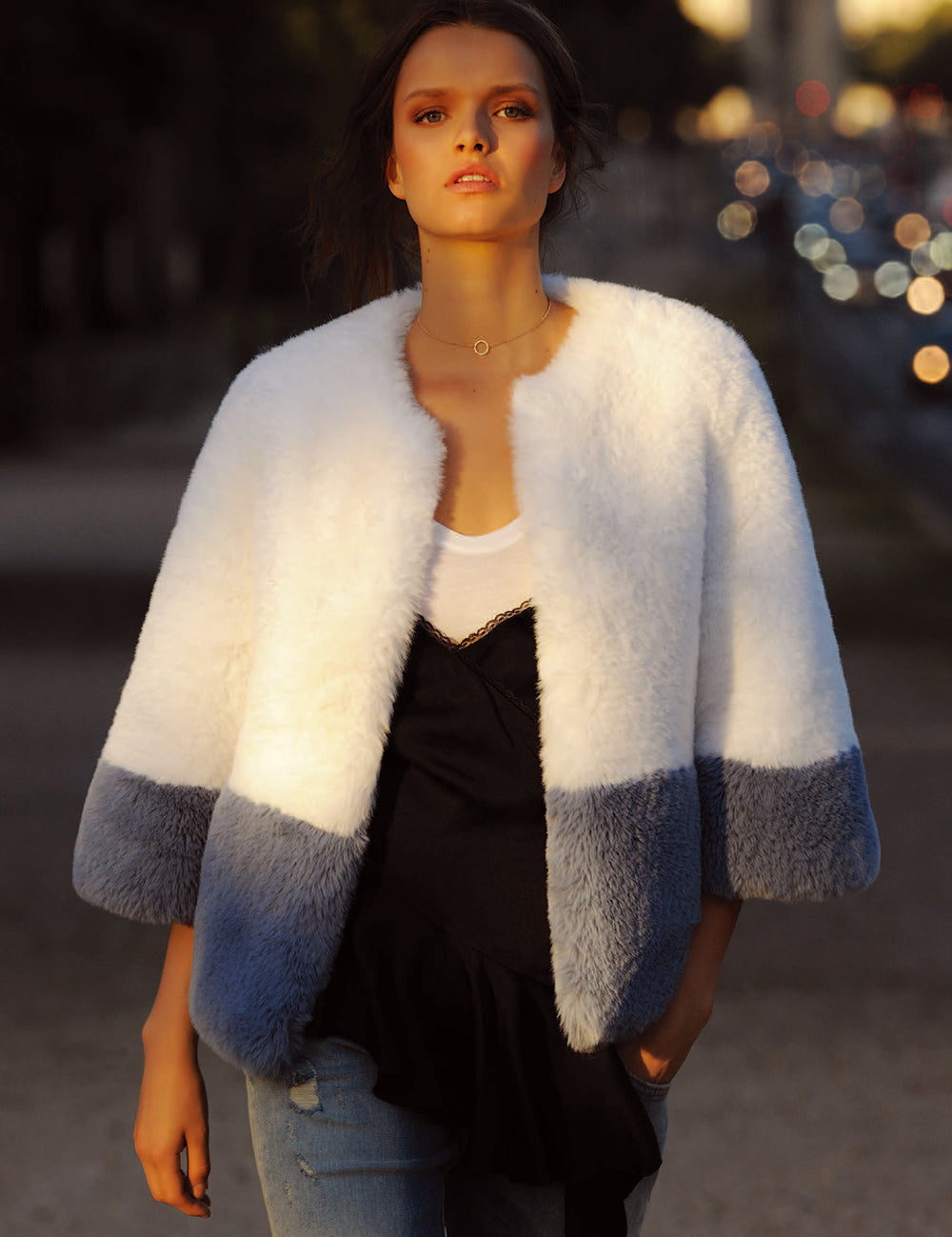 FAUX FUR LUMI JACKET