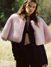 FAUX FUR MINI LUMI JACKET