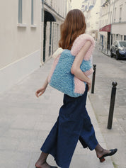 FAUX FUR PHRYNE ECO BAG