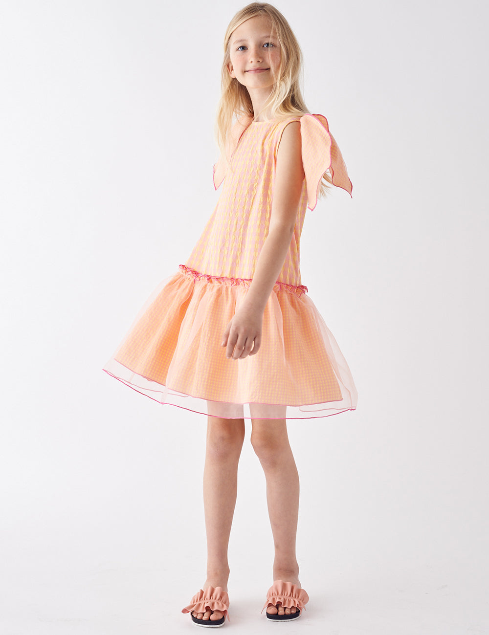 Kids Cotton Candy Dress 5T / Yellow Moll & Rosette (193) Kids Cotton Candy Dress 5T / Yellow Moll & Rosette (193)