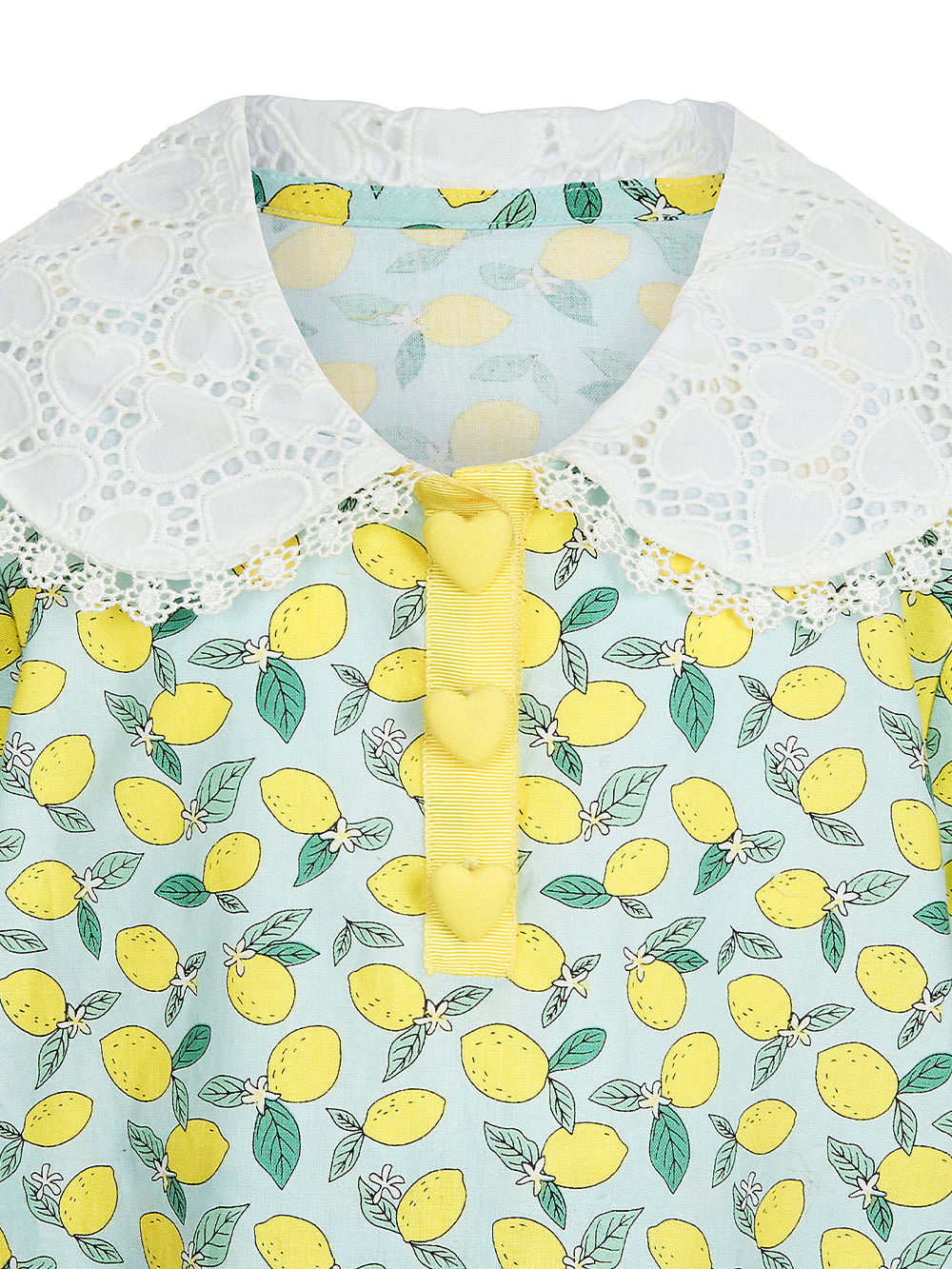 KIDS LEMON PRINT DRESS