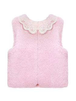KIDS FAUX FUR KIRE VEST
