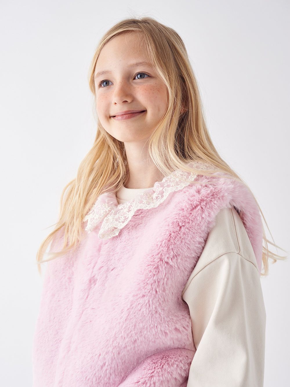 [REFURB] KIDS FAUX FUR KIRE VEST