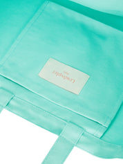 LUMI GLITTER LOGO CANVAS BAG