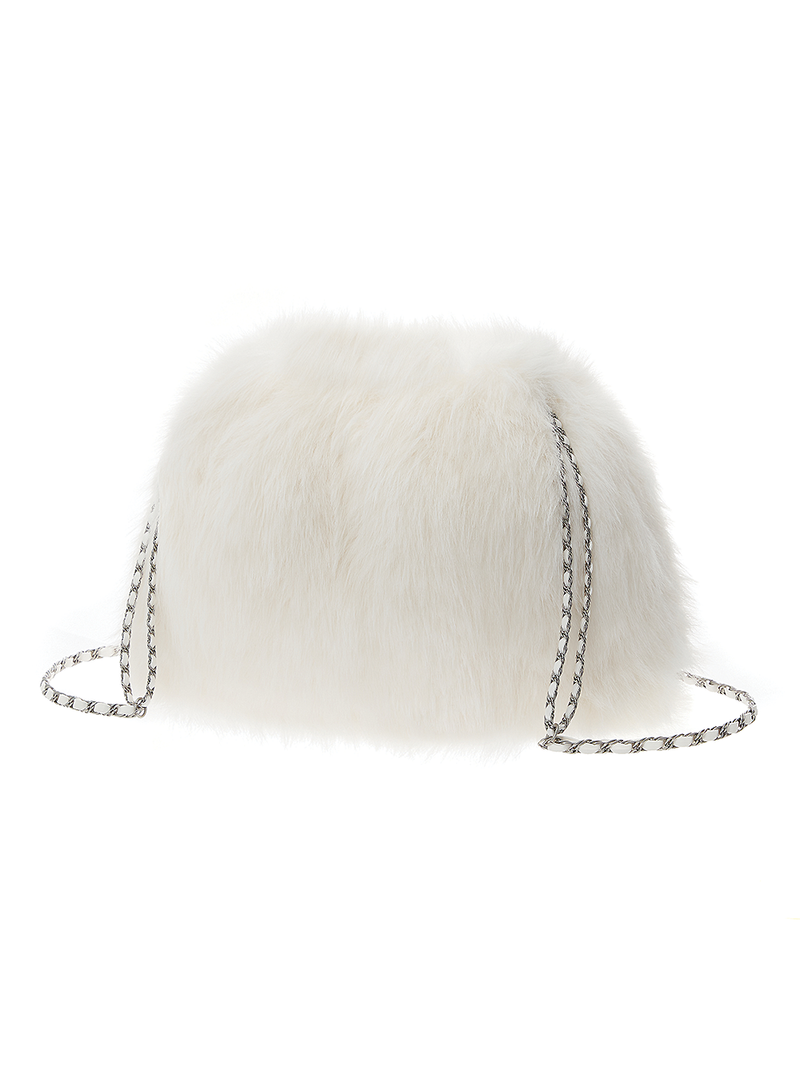 FAUX FUR CHUPETTE BACKPACK