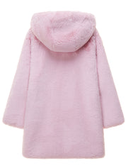 FAUX FUR CUPID COAT