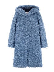 [REFURB] FAUX FUR EVER LONG HOODED COAT