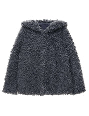 FAUX FUR EVER HOODED JACKET