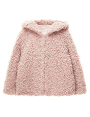 FAUX FUR EVER HOODED JACKET