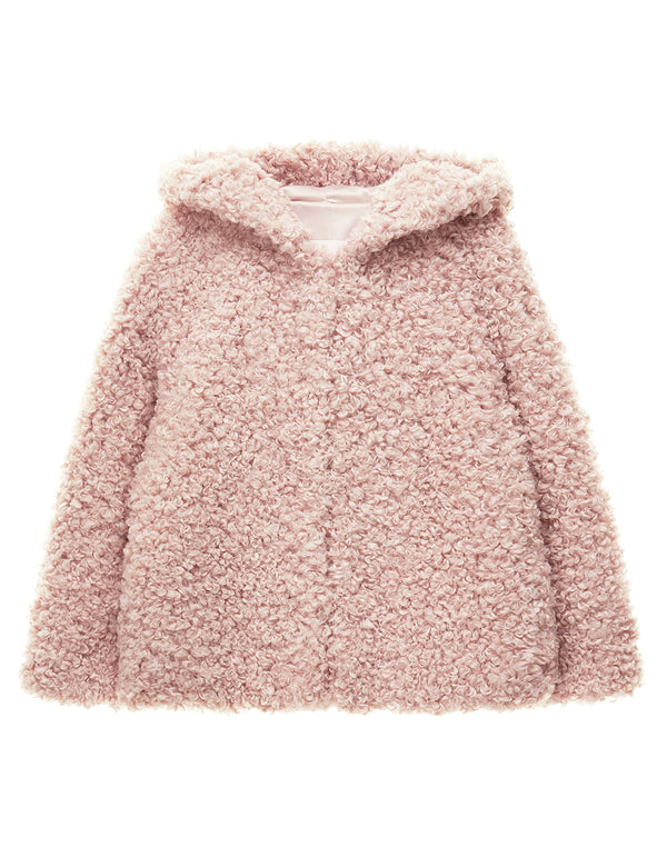 FAUX FUR EVER HOODED JACKET