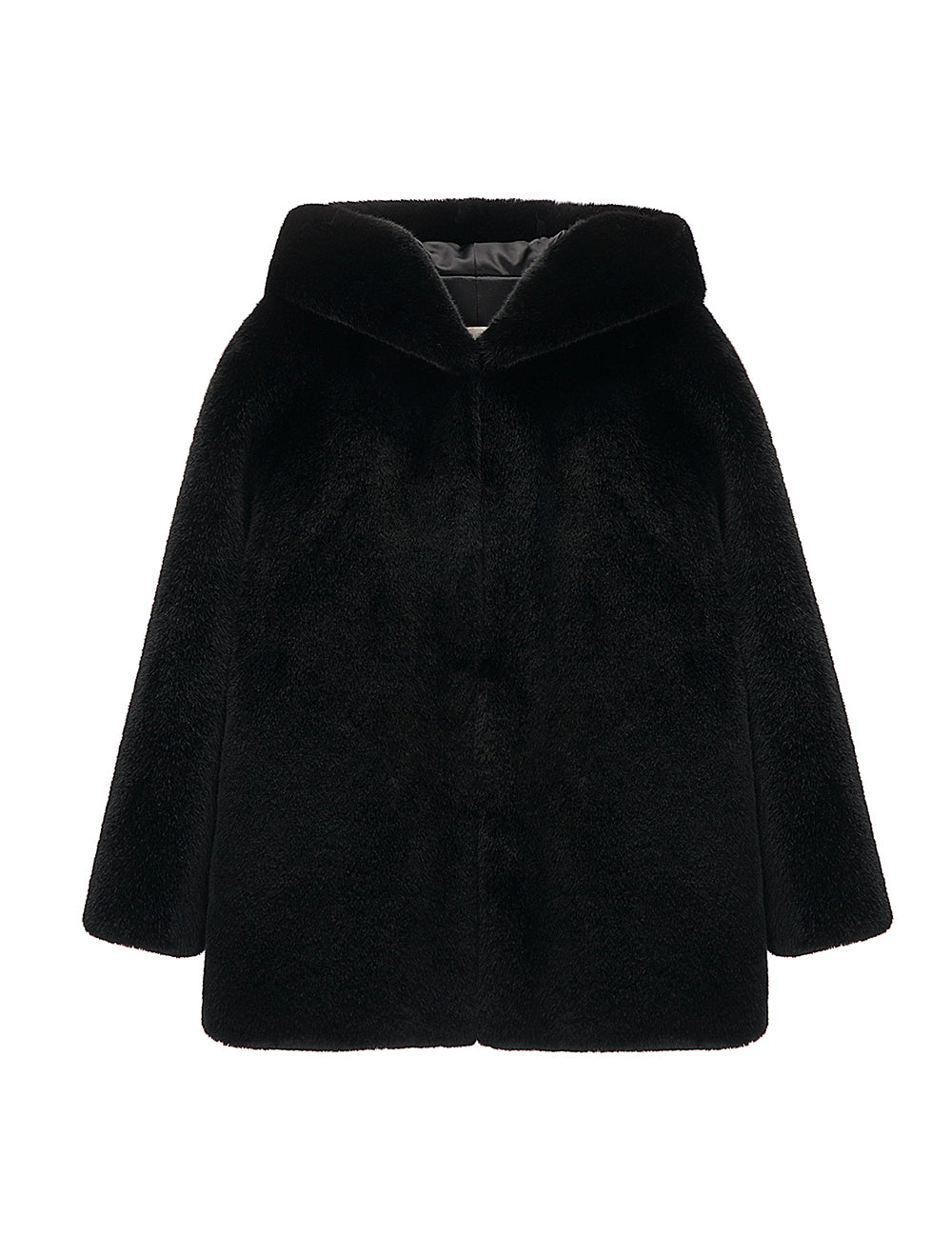 FAUX FUR BIEN HOODED JACKET