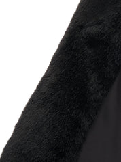 FAUX FUR BIEN HOODED JACKET