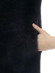 FAUX FUR BIEN HOODED JACKET