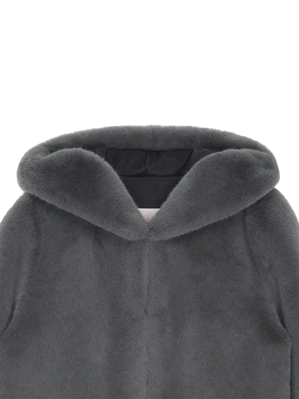 FAUX FUR BIEN HOODED JACKET
