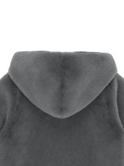 FAUX FUR BIEN HOODED JACKET