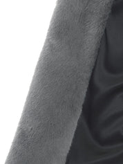 FAUX FUR BIEN HOODED JACKET