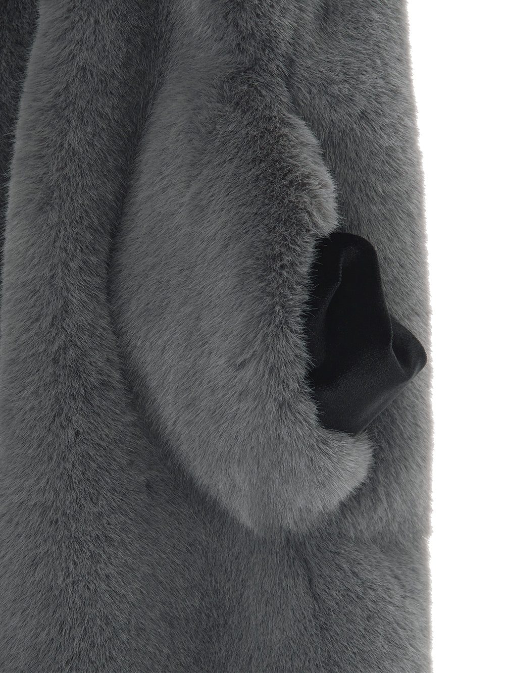 FAUX FUR BIEN HOODED JACKET