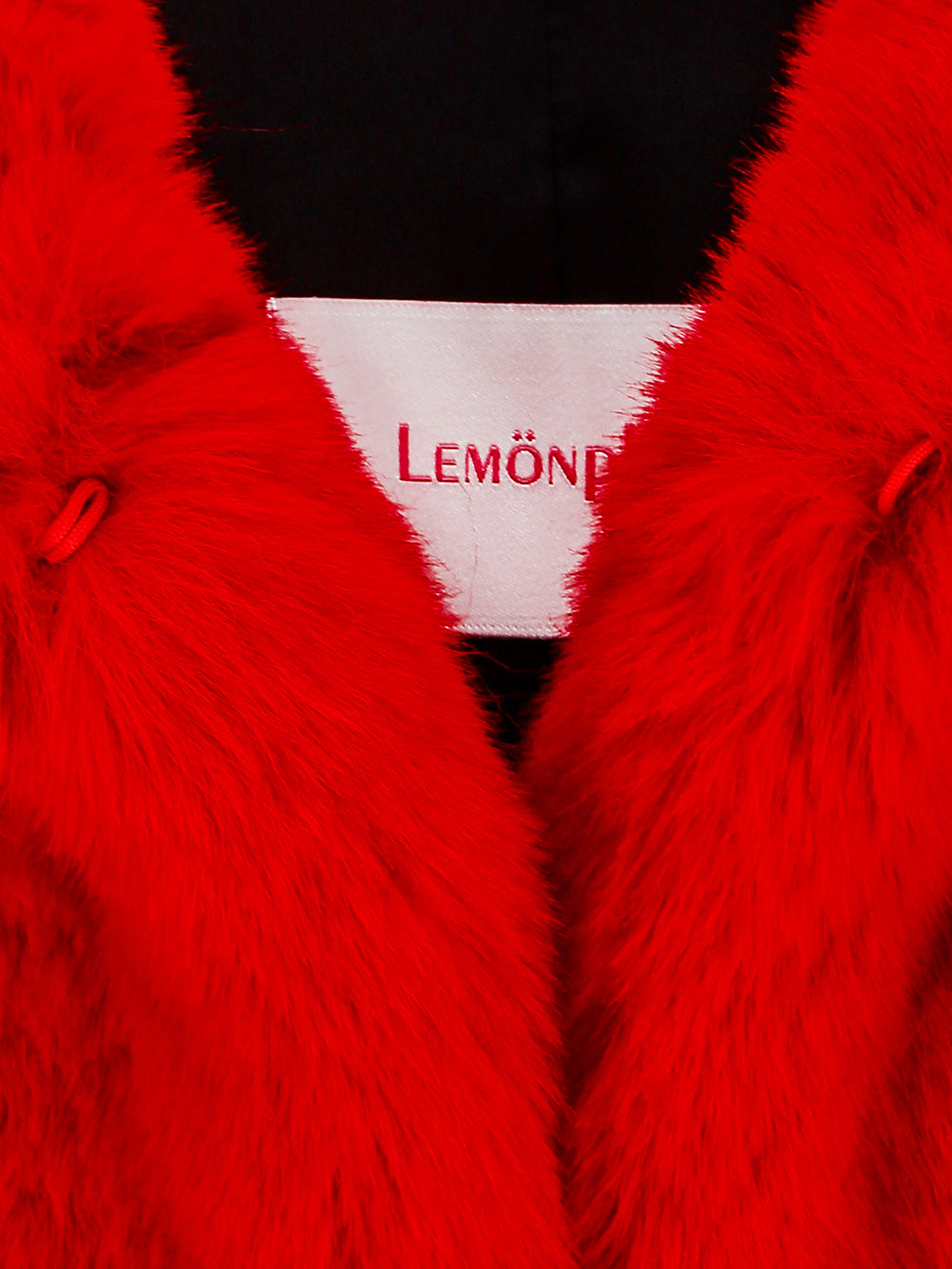 FAUX FUR BIEN HOODED SHORT JACKET