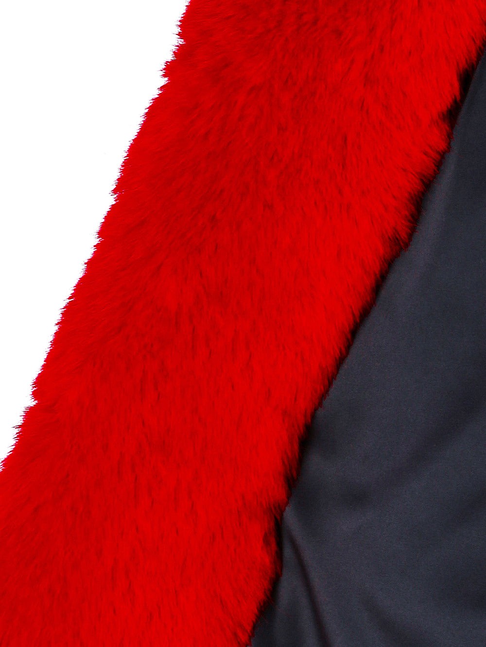 FAUX FUR BIEN HOODED SHORT JACKET
