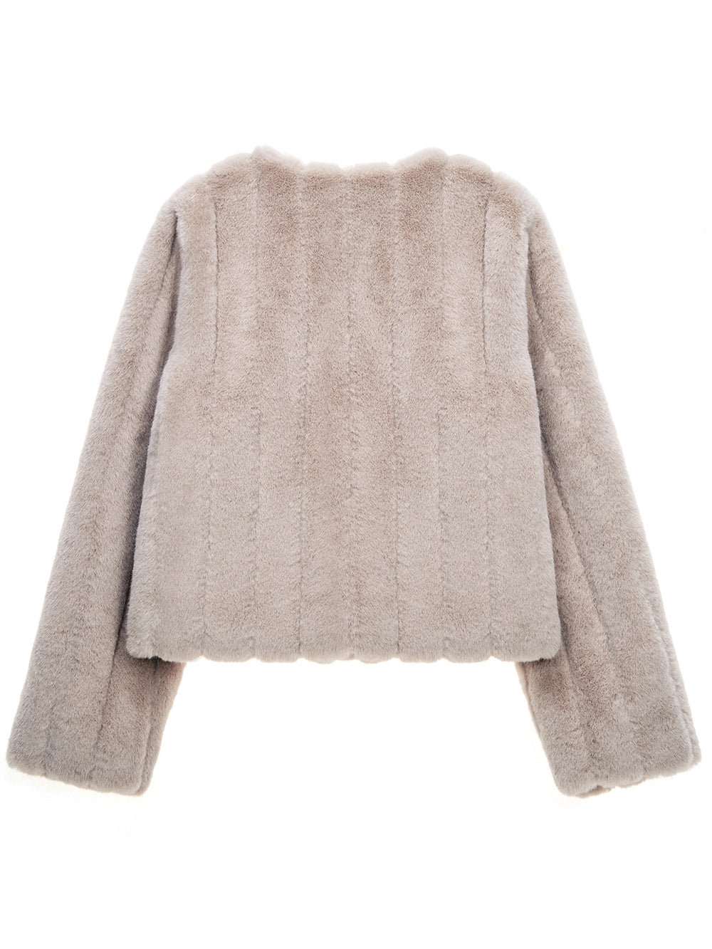 FAUX FUR JUE SHORT JACKET