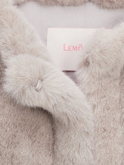 FAUX FUR JUE SHORT JACKET