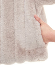 FAUX FUR JUE SHORT JACKET