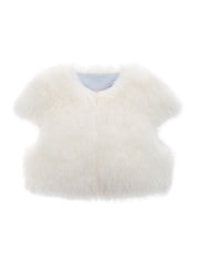 FAUX FUR ASPEN CROP JACKET